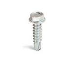 1 in. Zinc Chromate Plated Hex Washer Head Self-Drilling & Tapping Screw