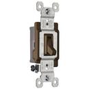 Pass & Seymour Brown 15A 1-Pole Grounded Toggle Switch 