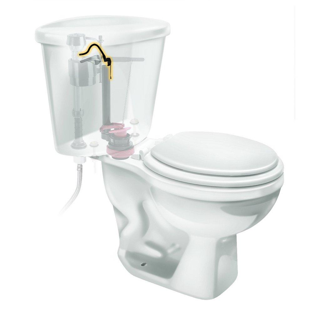 Fluidmaster Black Plastic and Rubber Refill Tube 