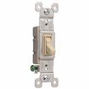 15A 1-Pole Grounded Toggle Switch in Ivory
