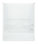 Sterling White 60 x 30-1/4 in. Soaker Alcove Bathtub Right Drain 