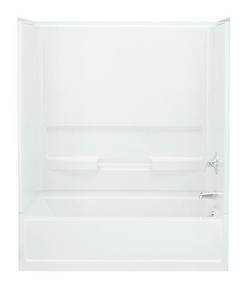 60 x 30-1/4 in. Soaker Alcove Bathtub Right Drain in White