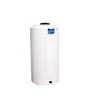 23 x 65 in. 105 gal FNPT Vertical Float Portable Water Storage Tank in Natural White, Black, Light Blue with Green