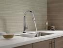 Delta Faucet Venetian Bronze Single Handle Pull Down Touch Activated Kitchen Faucet 