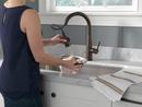 Delta Faucet Venetian Bronze Single Handle Pull Down Touch Activated Kitchen Faucet 