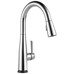 Single Handle Pull Down Kitchen Faucet with Touch Activation in Chrome