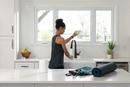 Delta Faucet Matte Black Single Handle Pull Down Touch Activated Kitchen Faucet 