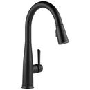 Single Handle Pull Down Kitchen Faucet with Touch Activation in Matte Black