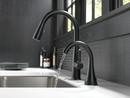 Delta Faucet Matte Black Single Handle Pull Down Touch Activated Kitchen Faucet 