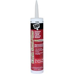 10.1 oz. Kitchen & Bath Antimicrobial Adhesive Sealant in Clear