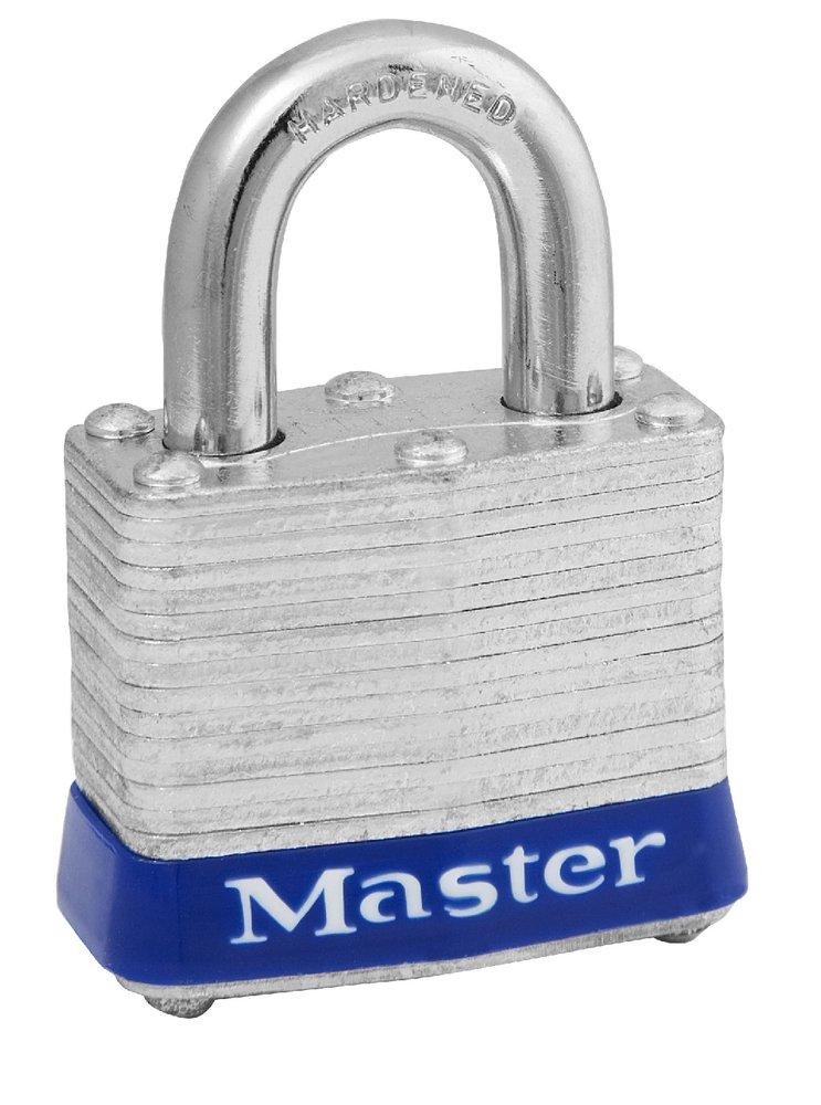 Master Lock Steel 1-9/16 x 1-1/2 in. Padlock Not Keyed 