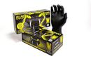 Mitco Manufacturing Black Powder Free Nitrile Gloves In Black 