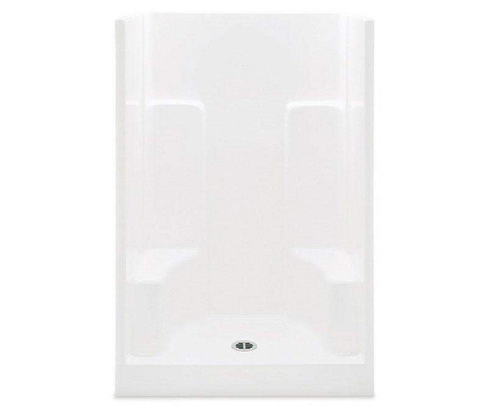 Aquatic White 36-1/4 x 48 x 73-1/4 in. Alcove Shower Unit 