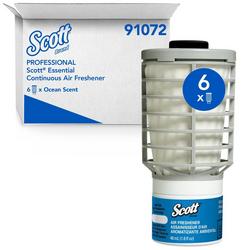 Continuous Air Freshener, Ocean Scent 6 Refills/Case