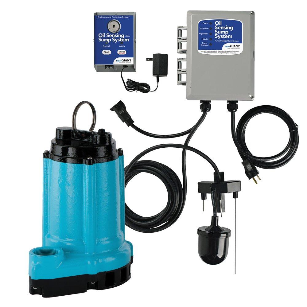 Little Giant 115V ABS Oil Sensing Sump Pump 
