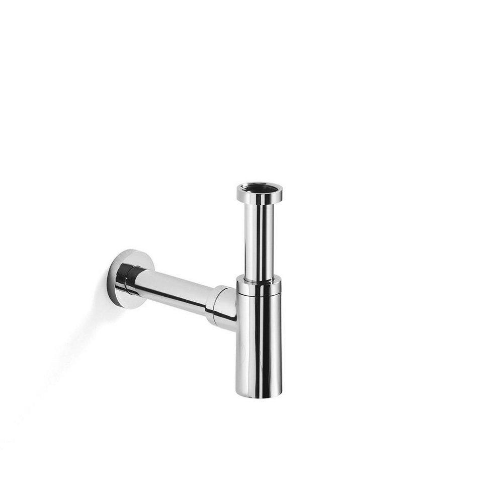 WS Bath Collections Polished Chrome 1-1/4 in. Decorative P-Trap 