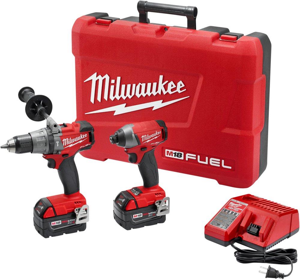 Milwaukee&reg; Black Cordless 2 Tool Kit 