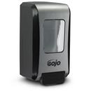 High Capacity Foam Soap Dispenser in Black with Polished Chrome