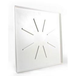 Plastic Drain Pan in Matte White