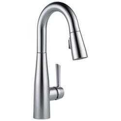 Single Handle Pull Down Bar Faucet in Arctic Stainless