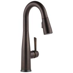 Single Handle Pull Down Bar Faucet in Venetian Bronze