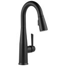 Delta Faucet Matte Black Single Lever Handle Bar Faucet 