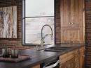Brizo Brilliance Stainless Single Handle Pull Down Kitchen Faucet 