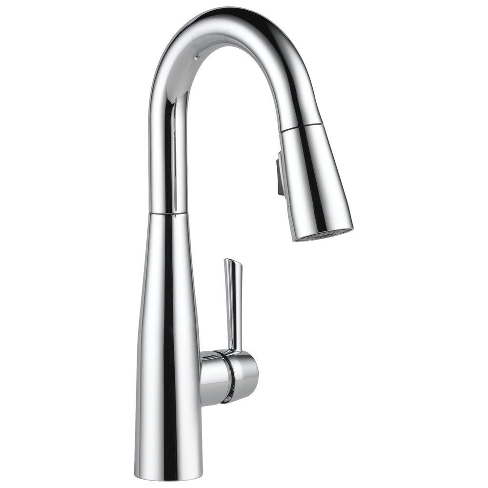 Delta Faucet Chrome Single Handle Lever Bar Faucet 
