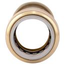 SharkBite&reg; Natural Brass PVC Slip Repair Straight Coupling 