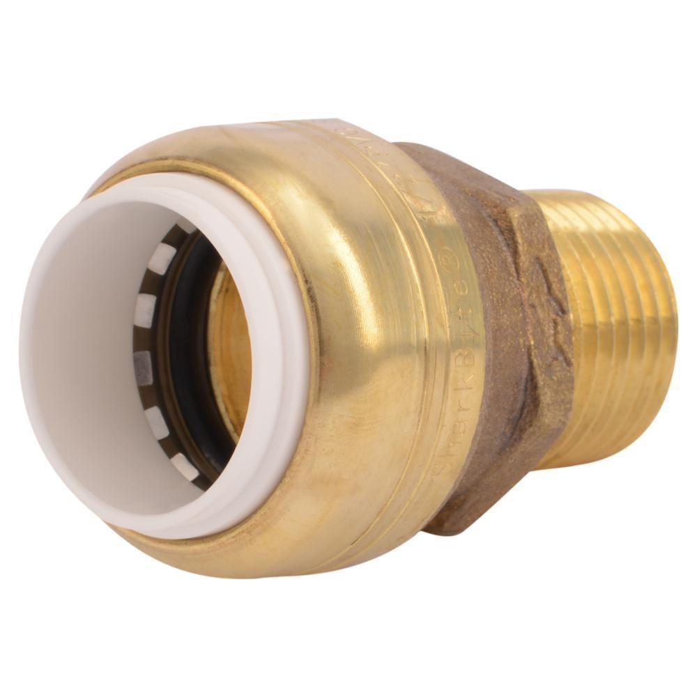 SharkBite&reg; Solvent Weld x MNPT Global Brass Adapter 