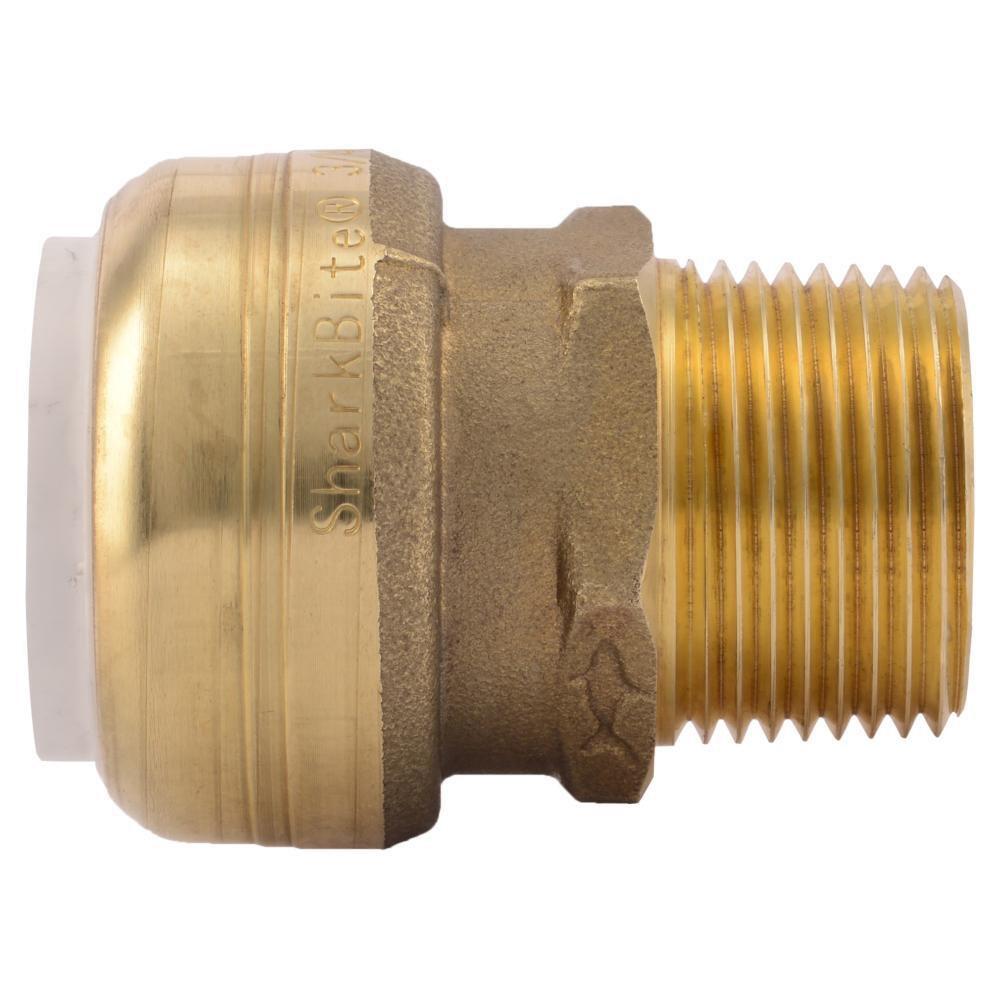 SharkBite® Solvent Weld x MNPT Global Brass Adapter 
