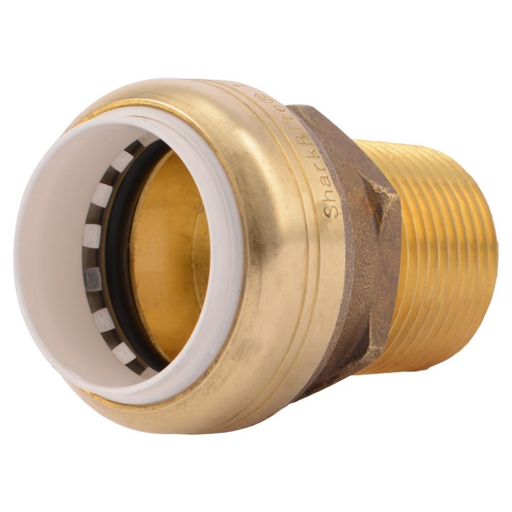 SharkBite&reg; Solvent Weld x MNPT Global Brass Adapter 