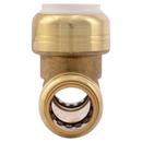 SharkBite&reg; Natural Brass CTS x PVC Brass Straight Transition Fitting 