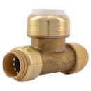 SharkBite&reg; Natural Brass CTS x PVC Brass Straight Transition Fitting 