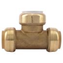 SharkBite&reg; Natural Brass Brass Straight Transition Slip Tee 
