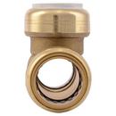 SharkBite&reg; Natural Brass Brass Straight Transition Slip Tee 