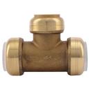 SharkBite&reg; Natural Brass PVC x CTS Brass Straight Transition Fitting 