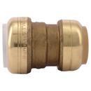 SharkBite&reg; Natural Brass CTS x PVC Transition Straight Coupling 