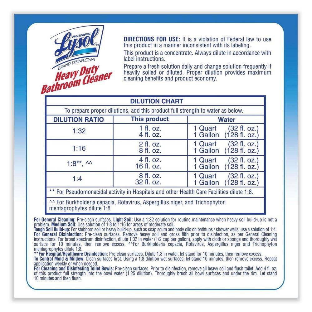 Lysol&reg; PRO Blue Bathroom Cleaner 