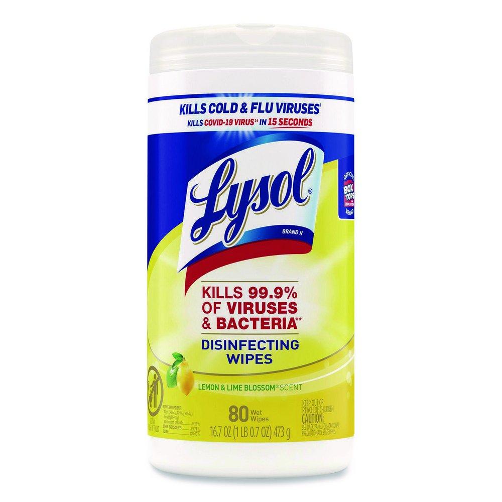 Lysol&reg; White Disinfecting Wipe 