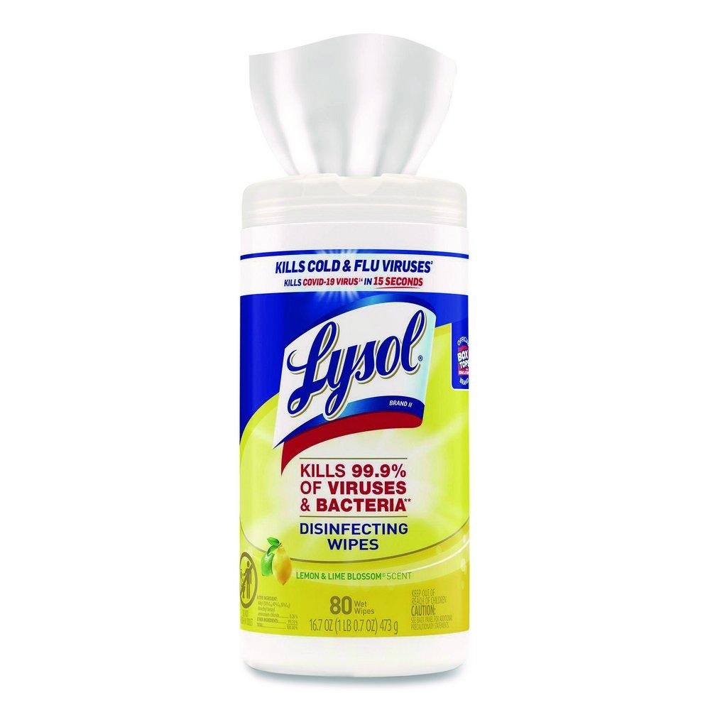 Lysol&reg; White Disinfecting Wipe 