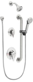 2.5 gpm Wall Mount Hand Shower with Single Lever Handle in Polished Chrome