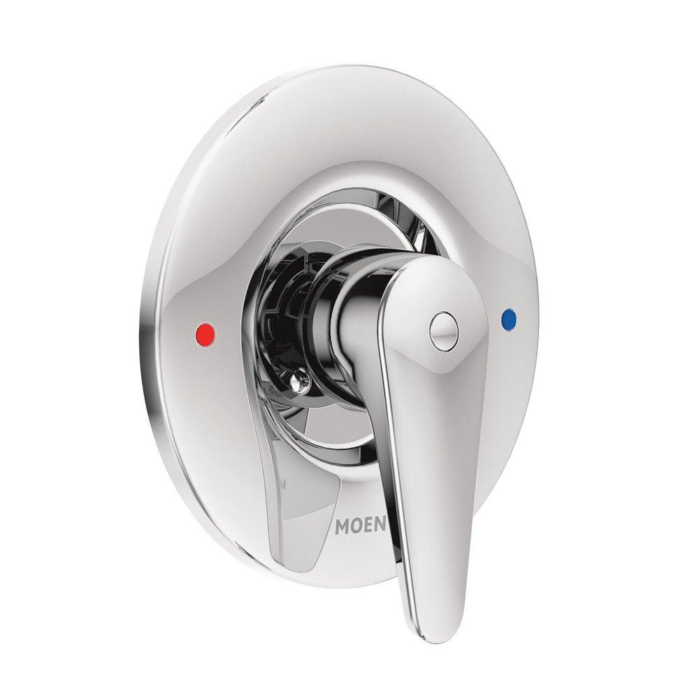 Moen Chrome Pressure Balancing Valve Trim Kit with Single Lever Handle 