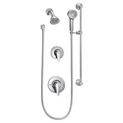 Handshower System with Slidebar in Polished Chrome