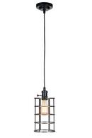 Craftmade Aged Bronze Brushed 60W 1-Light Medium E-26 Incandescent Wire Hung Keyed Socket Pendant 