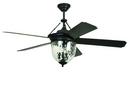 Craftmade Aged Bronze Brushed 52 in. Ceiling Fan with Blades and Light 