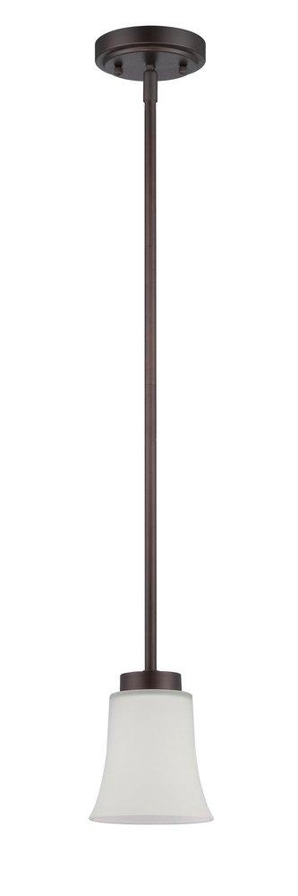 Craftmade Aged Bronze Brushed 100W 1-Light Medium E-26 Incandescent Downrod Only Mini Pendant 
