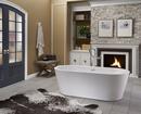 JACUZZI&reg; White 70 x 32 in. Freestanding Bathtub with Center Drain 