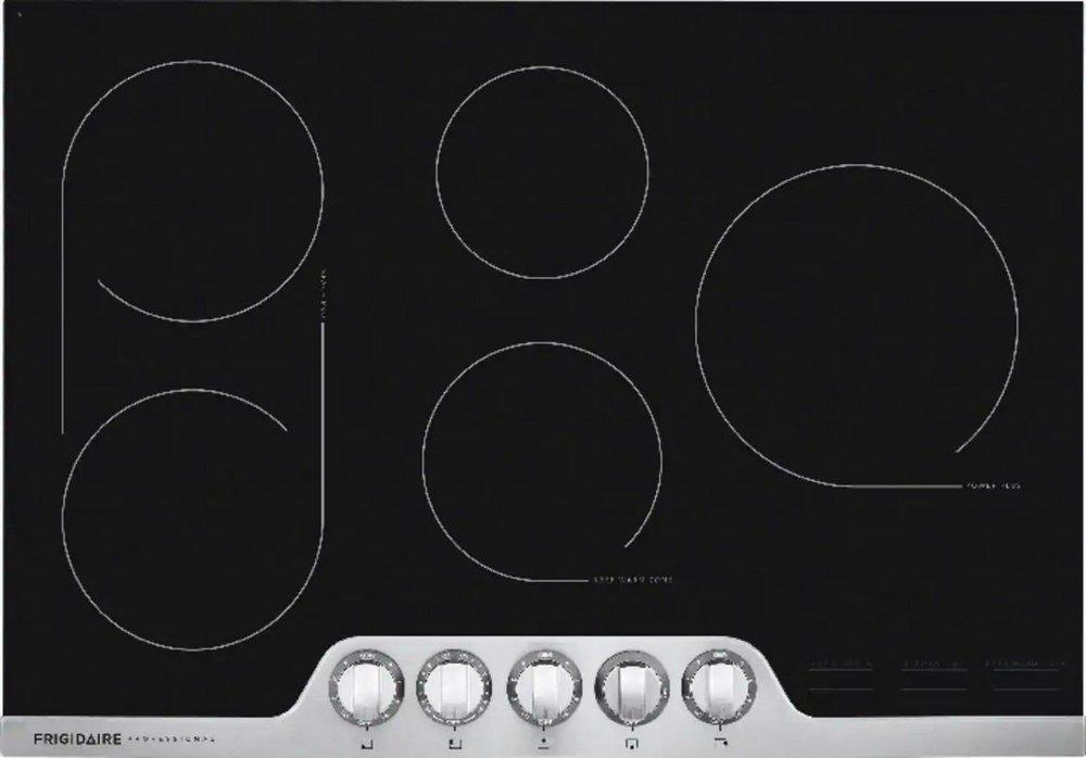 Frigidaire Black 5 Burner Smoothtop Cooktop 