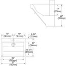 Halsey Taylor Stainless Steel Wall Mount Filtered Bilevel Water Cooler 